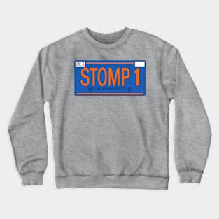 Endless Mike License Plate - Stomp 1 Crewneck Sweatshirt